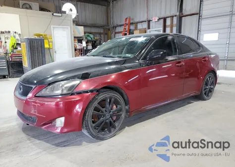 2006 Lexus Is 350 z USA, uszkodzony, nr VIN JTHBE262262000382